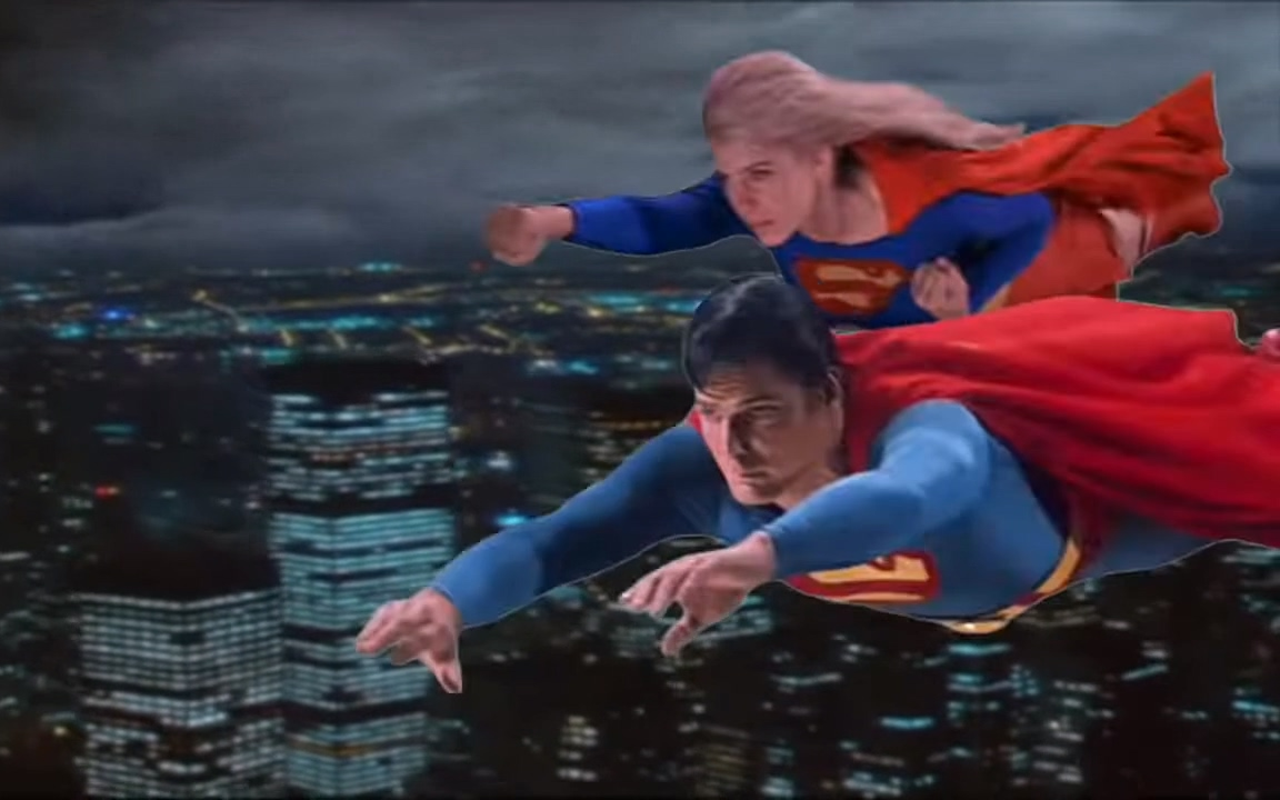 [图]搬运:《超人超女战恶棍》饭制：Superman and Supergirl vs All Villains