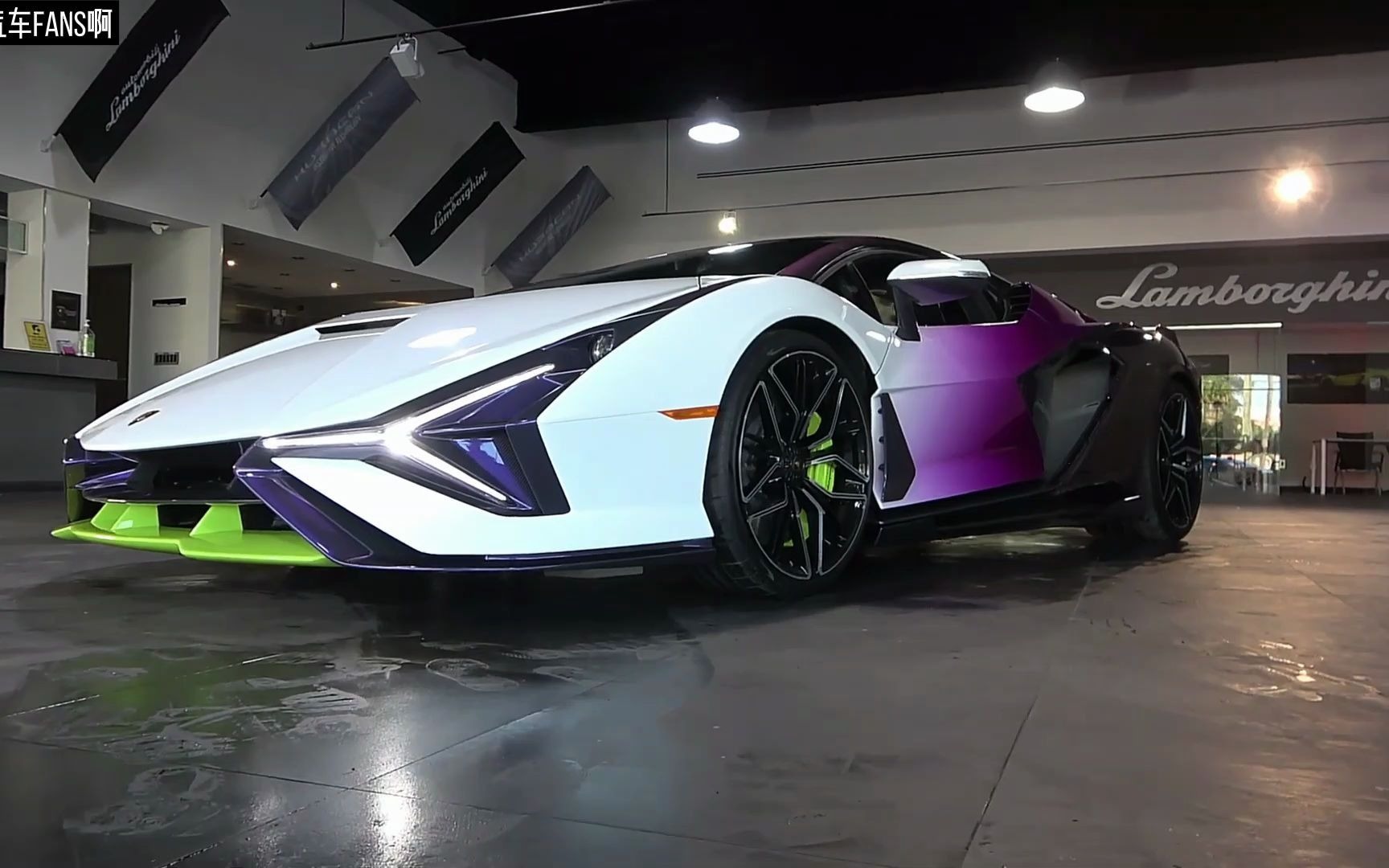 不仅是颜值爆表!感受即将交付的兰博基尼sian fkp 37的超凡魅力