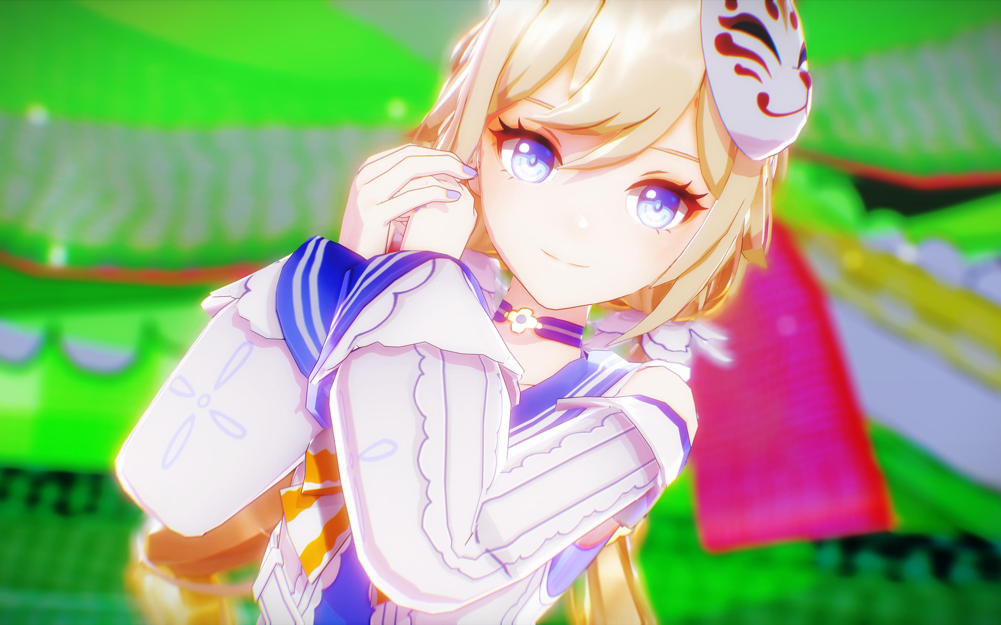 【原神/mmd】 芭芭拉-拜托了darling