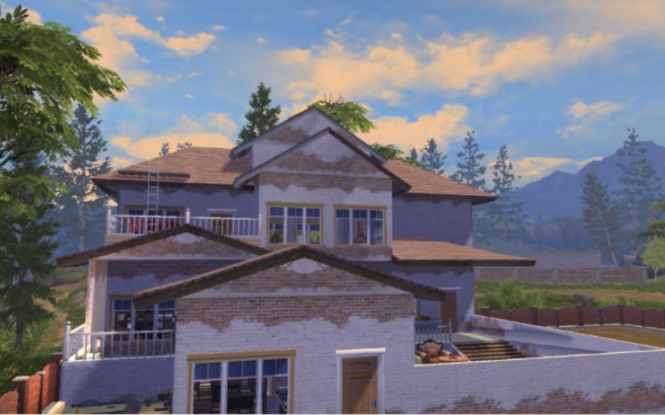 明日之后 简单欧式小别墅 非原创