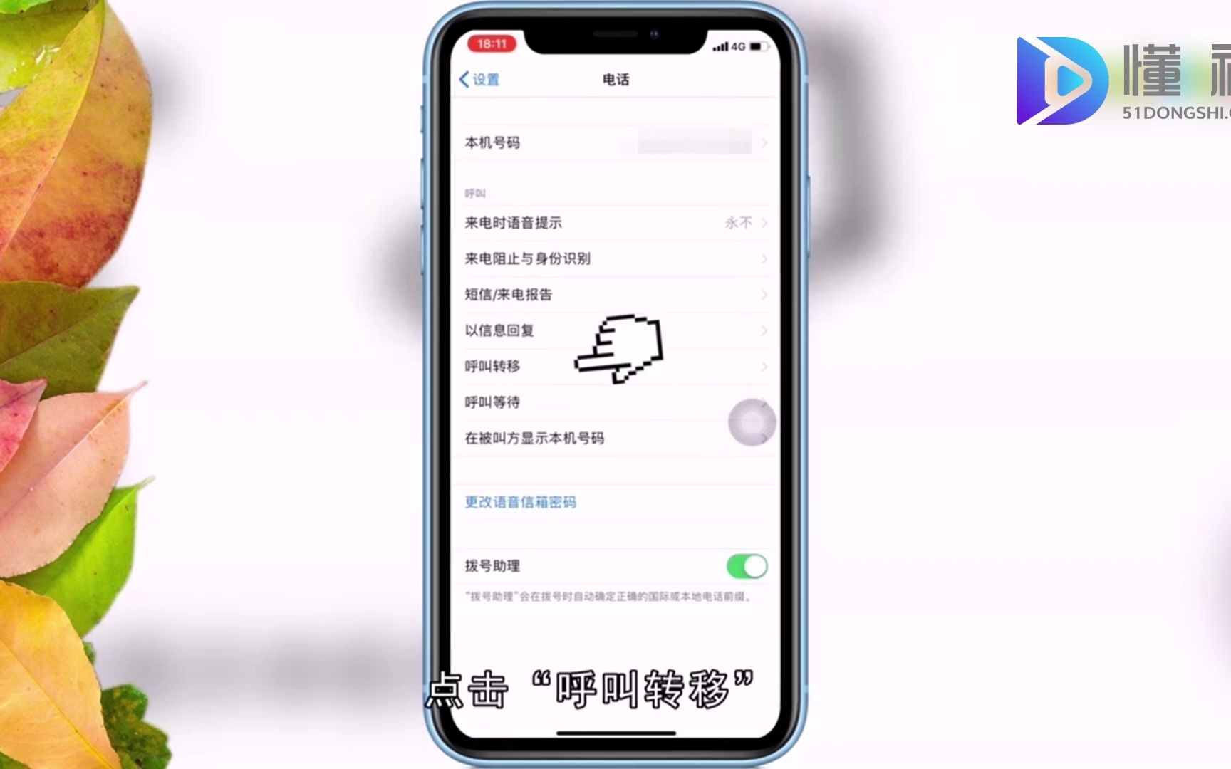 iPhone呼叫转移怎么设置?iPhone呼叫转移设置