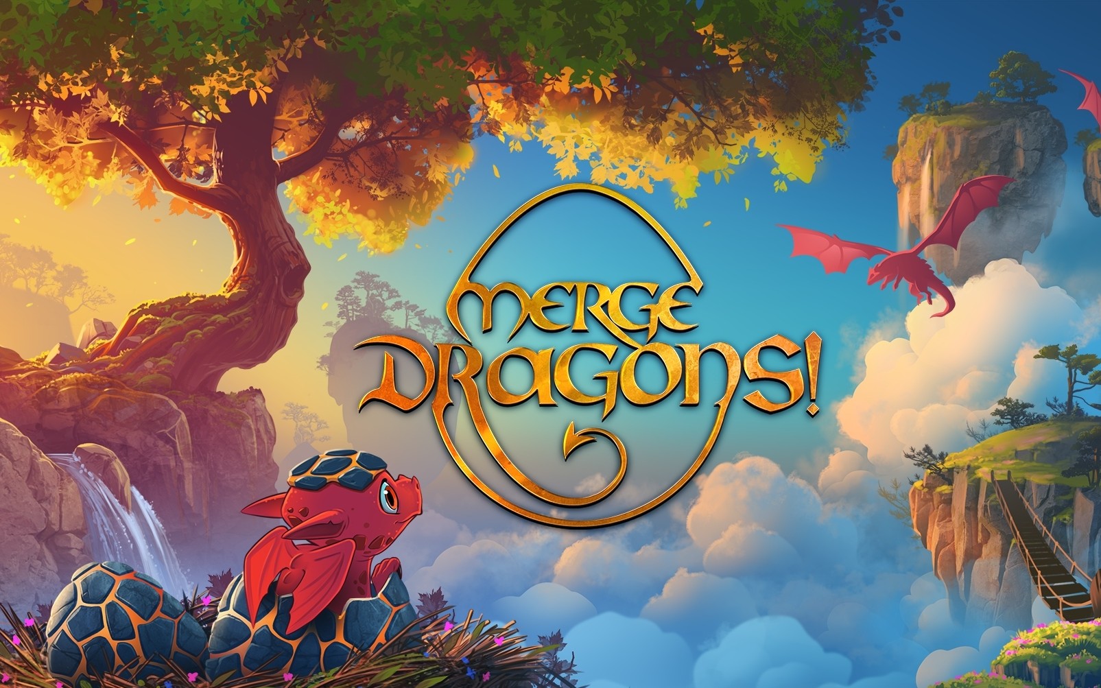 融合龙——合并小龙龙游戏关卡【青草地4】