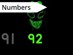 Скачать видео: 数字方块恐怖扭曲个位版（91-100）
