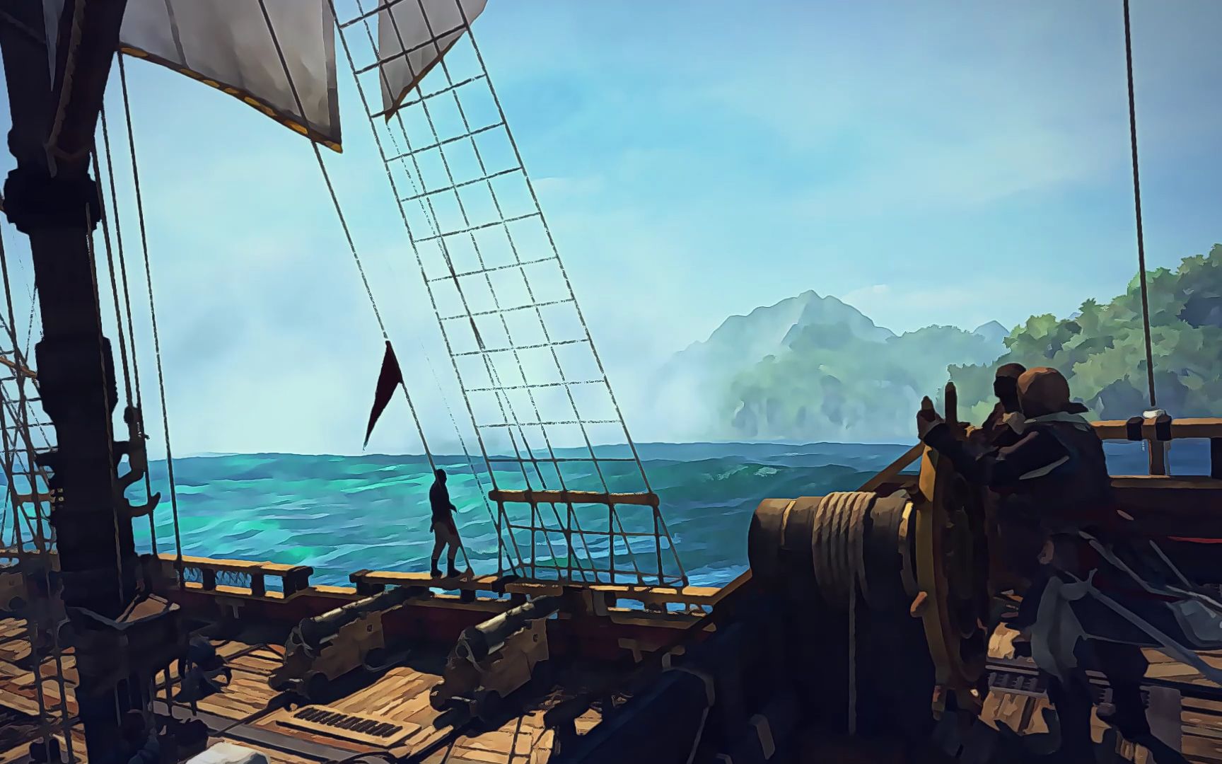 刺客信条4:油画版的黑旗你见过吗