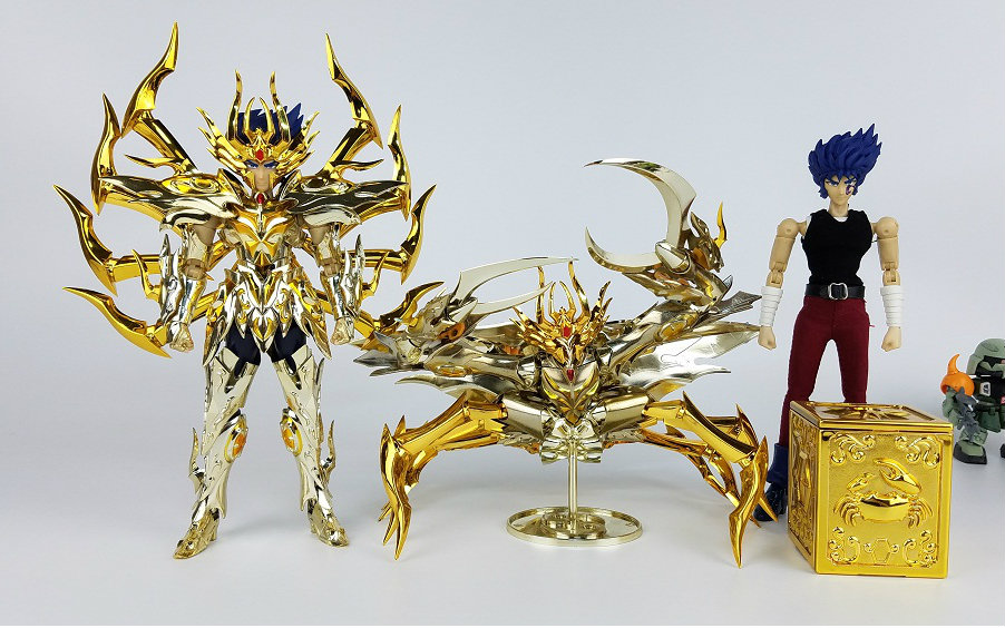 [刘哥模玩147]圣斗士星矢圣衣神话ae修正版神巨蟹视频分享