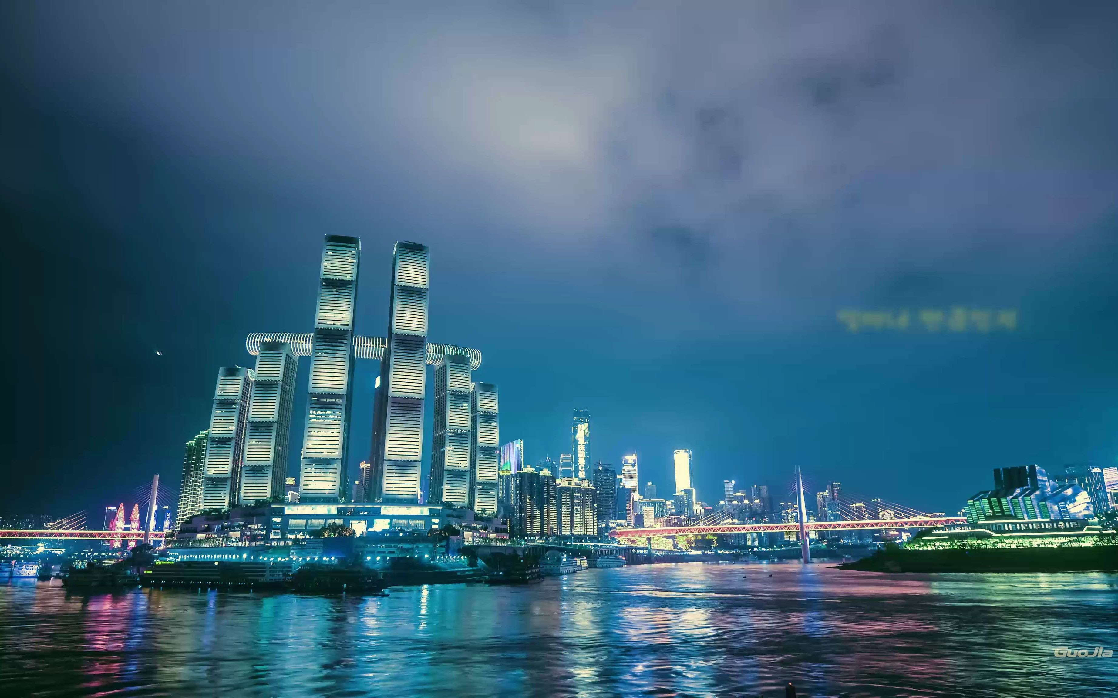 朝天门夜景