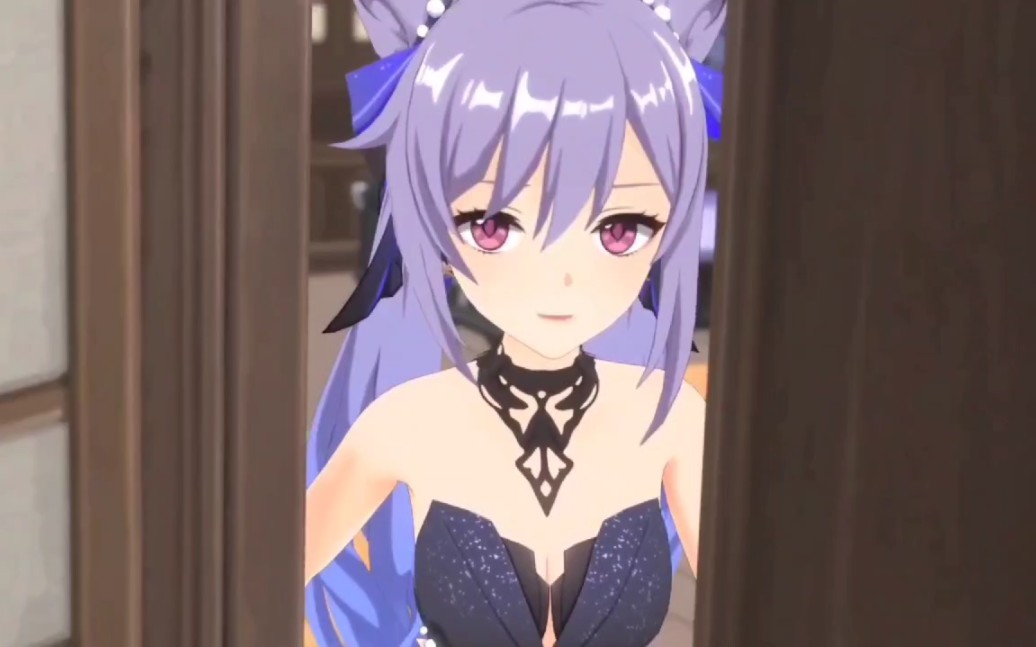 【原神同人】刻晴邀请旅行者来家中并换好了衣服,而旅行者却带了许多