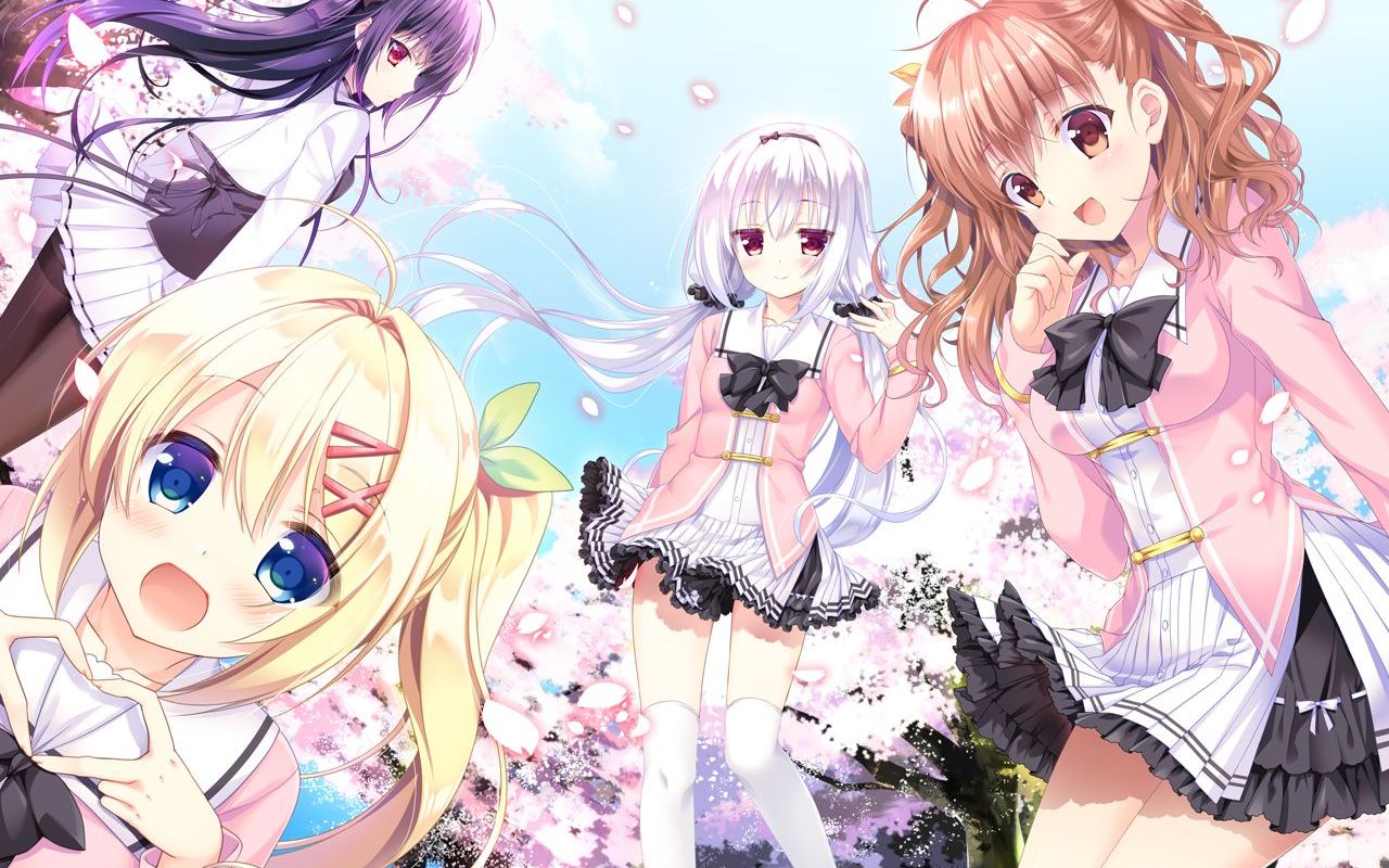 【pc/gal/妹妹系】樱舞落花恋模样:青涩甜蜜的校园恋爱!