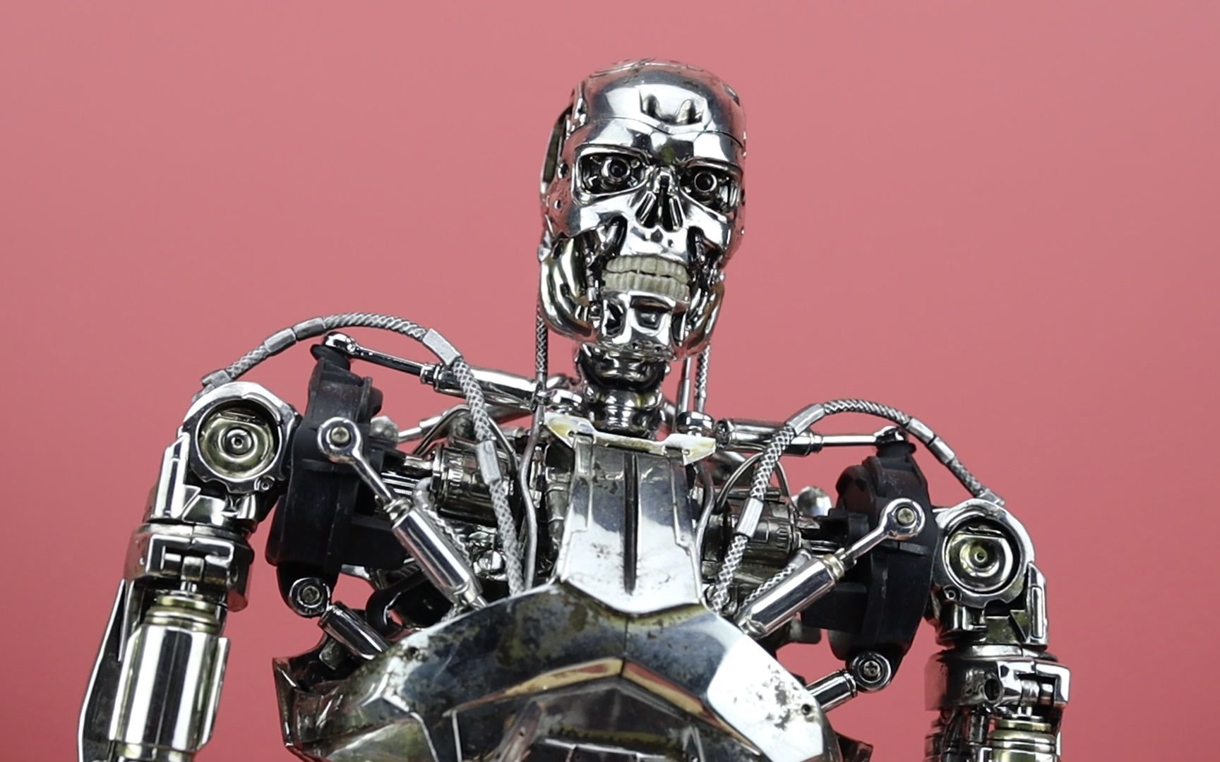 周哥测评hottoyshtt800终结者创世纪机器人骨架