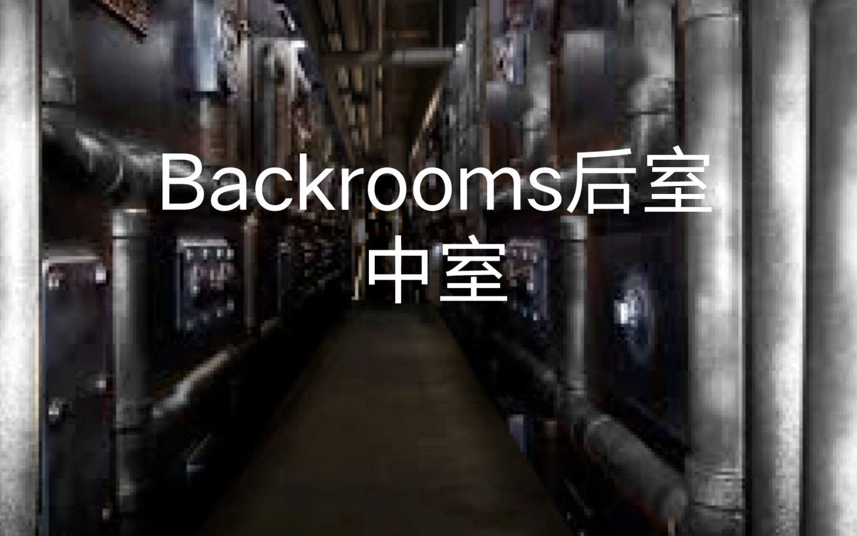 Backrooms中文 中室介绍[Fandom“室”系列第一期]哔哩哔哩bilibili