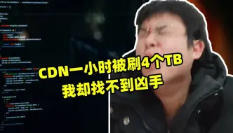 Download Video: 网站CDN一小时被刷4个TB,我都想报警了,决定改成199