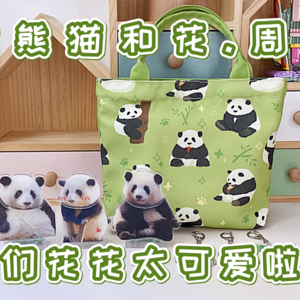 【レア品！新品・未使用品】和花ちゃん視点の限定品写真集「大熊猫的朋友圏」 🇯🇵chiikawa 12月新品🐼熊貓吊飾系列size：H110×W85×D40mm 款式