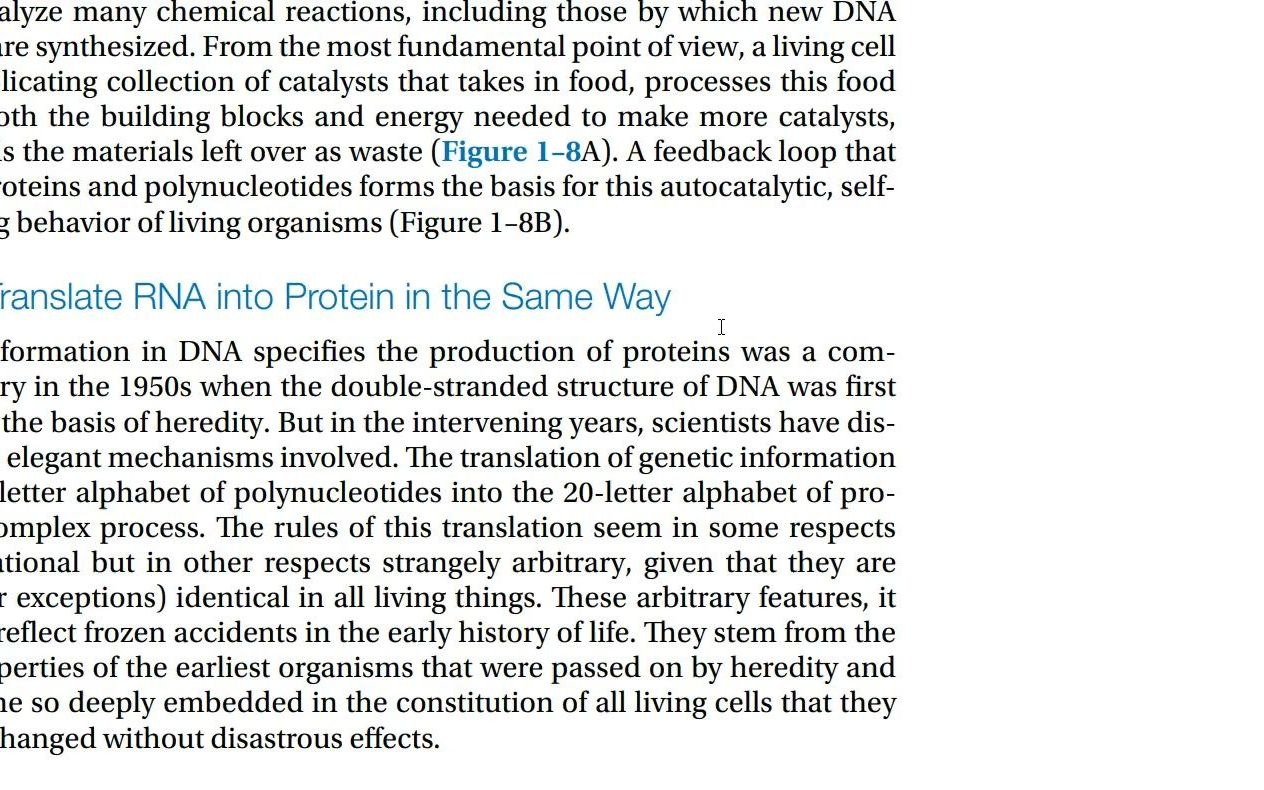 生物原版教科书《细胞的分子生物学》带读1.6,细胞用相同的方式翻译蛋白质.可练学术口语和听力哔哩哔哩bilibili