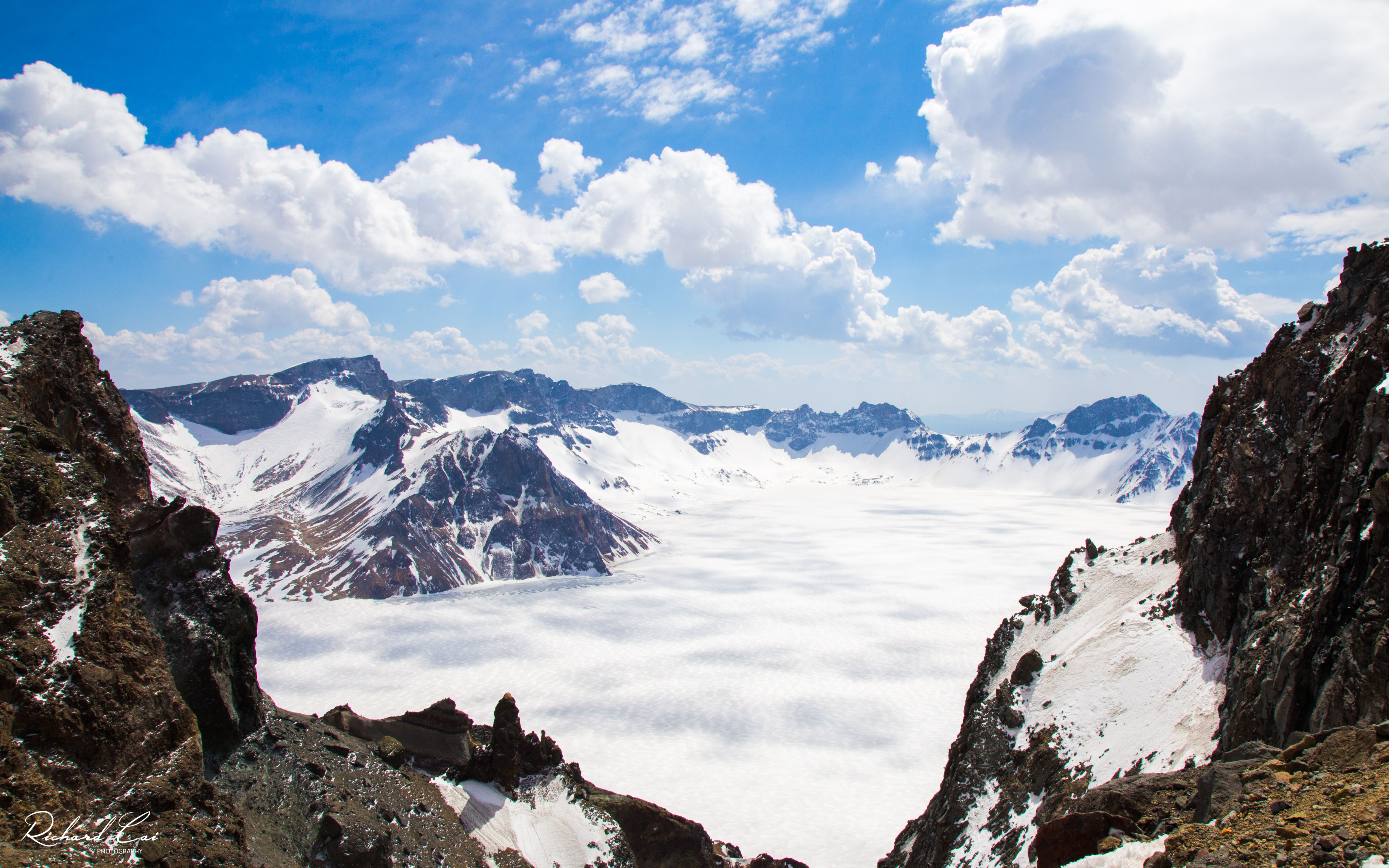 长白山雪岭景区图片图片