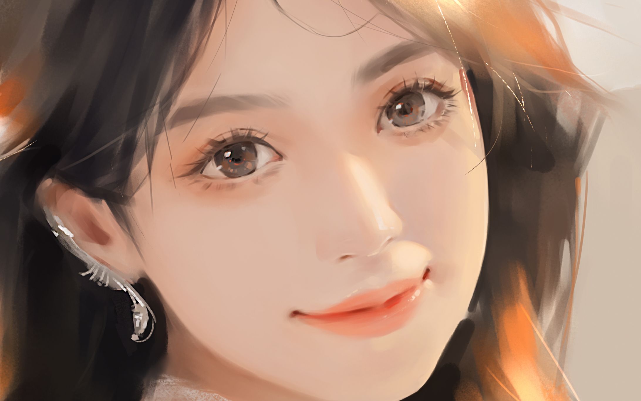 【teamoo】ps厚涂——粉丝选的图_哔哩哔哩_bilibili