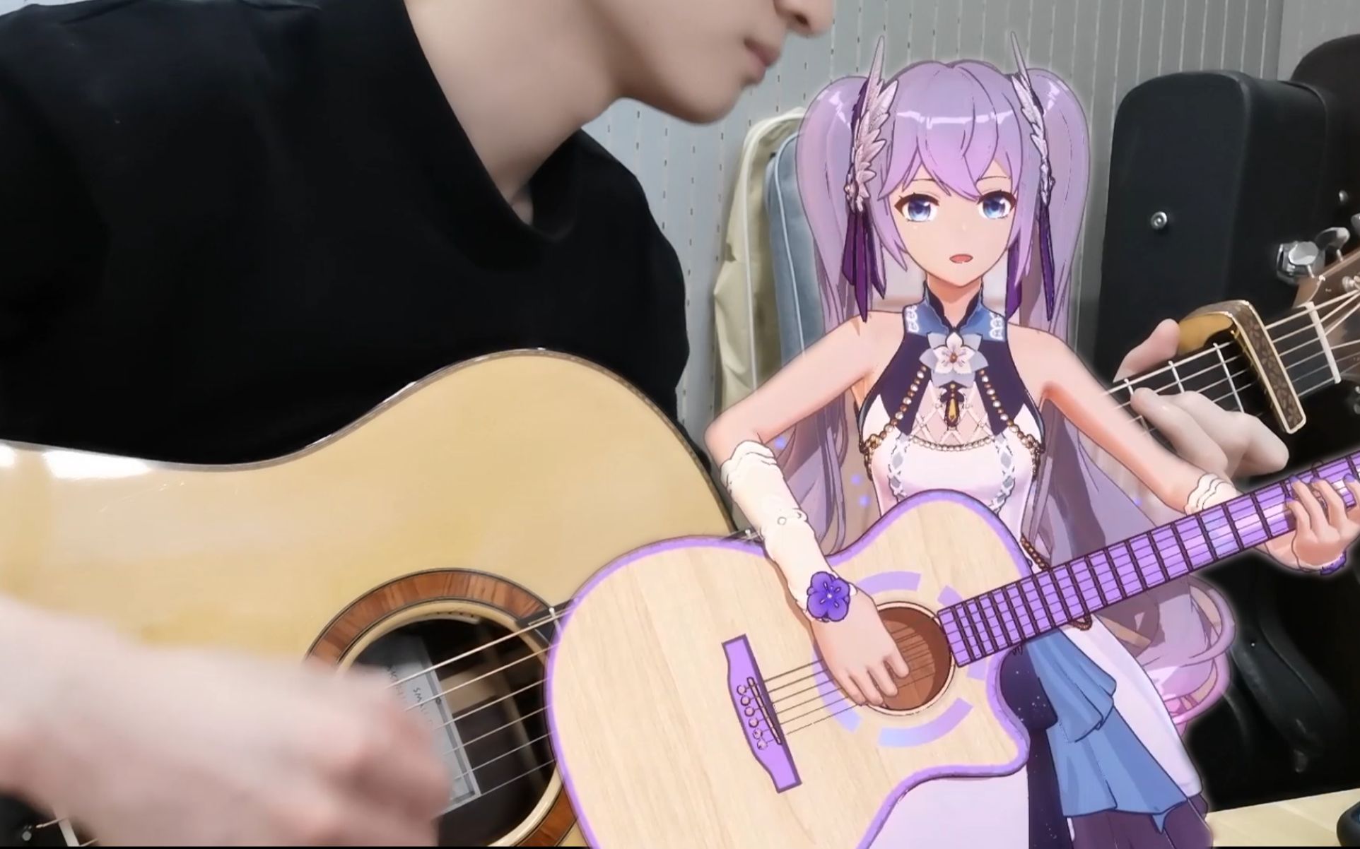 asoul向晚指弹向晚原创曲水母之歌30