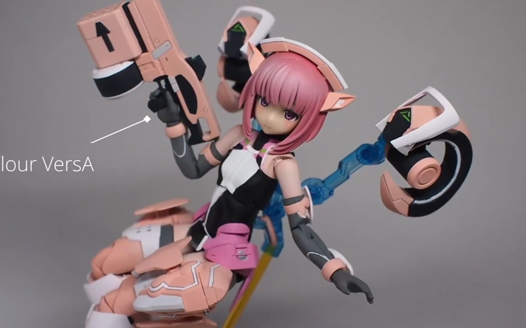 【寿屋机娘】女神装置 aga a3 相河爱花喷涂制作参考