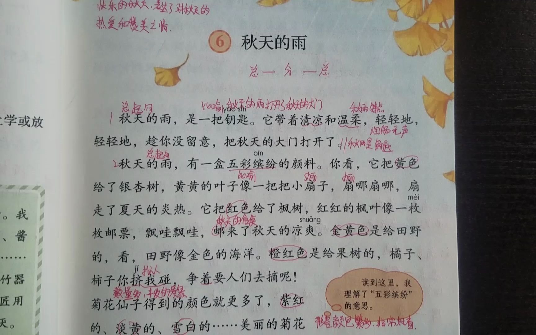 小学三年级语文上册,课堂笔记掌握此知识点,语文考试上100分!哔哩哔哩bilibili