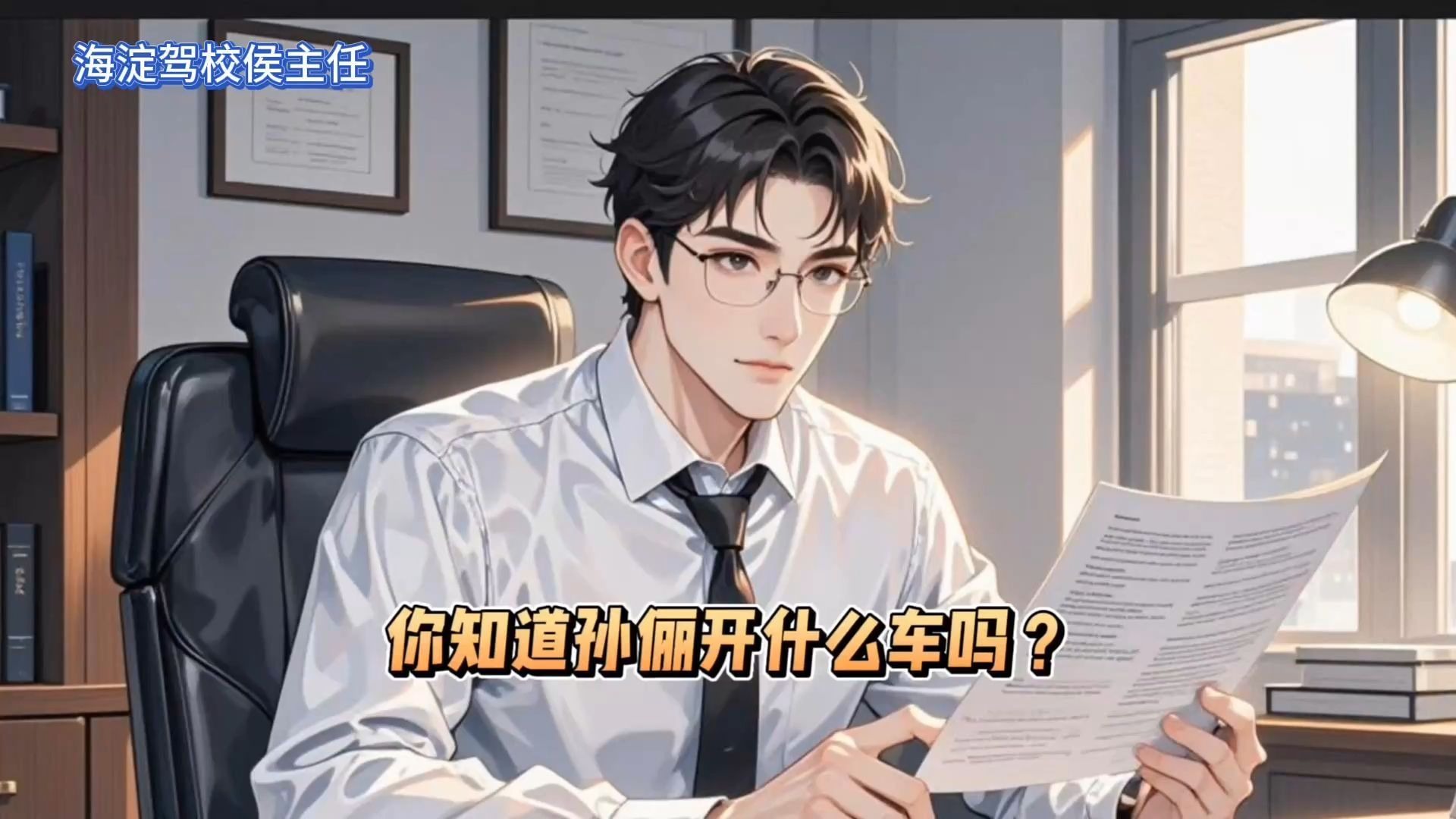 侯主任唠车：你知道孙俪开什么车吗？