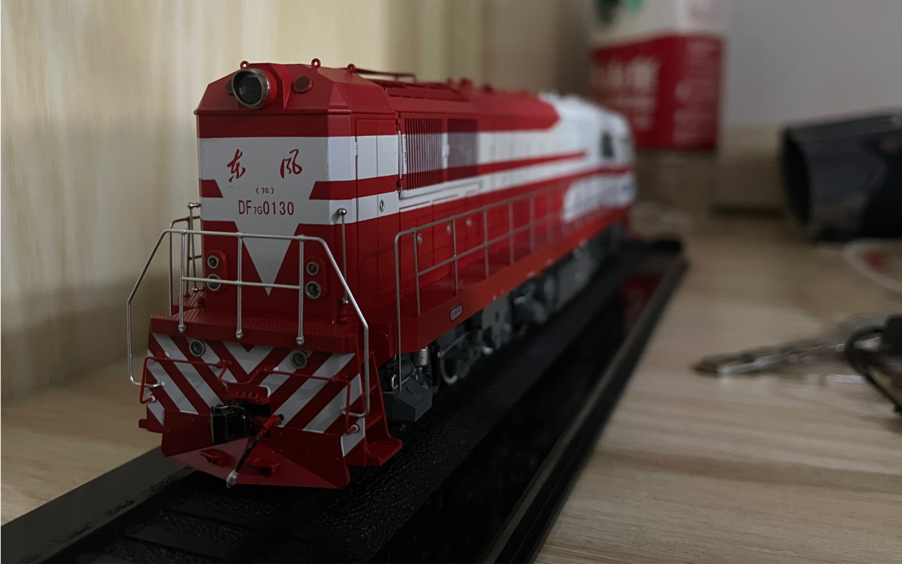 「车迷小日常水视频系列」家中火车模型小运转