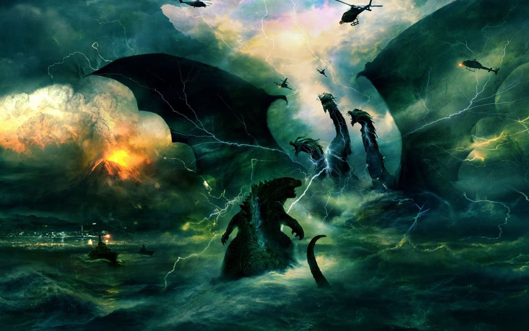 【混剪/哥斯拉】——地球 神明 泰坦