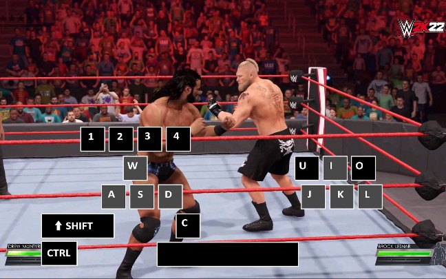 [图]WWE2k22 键盘操作教程