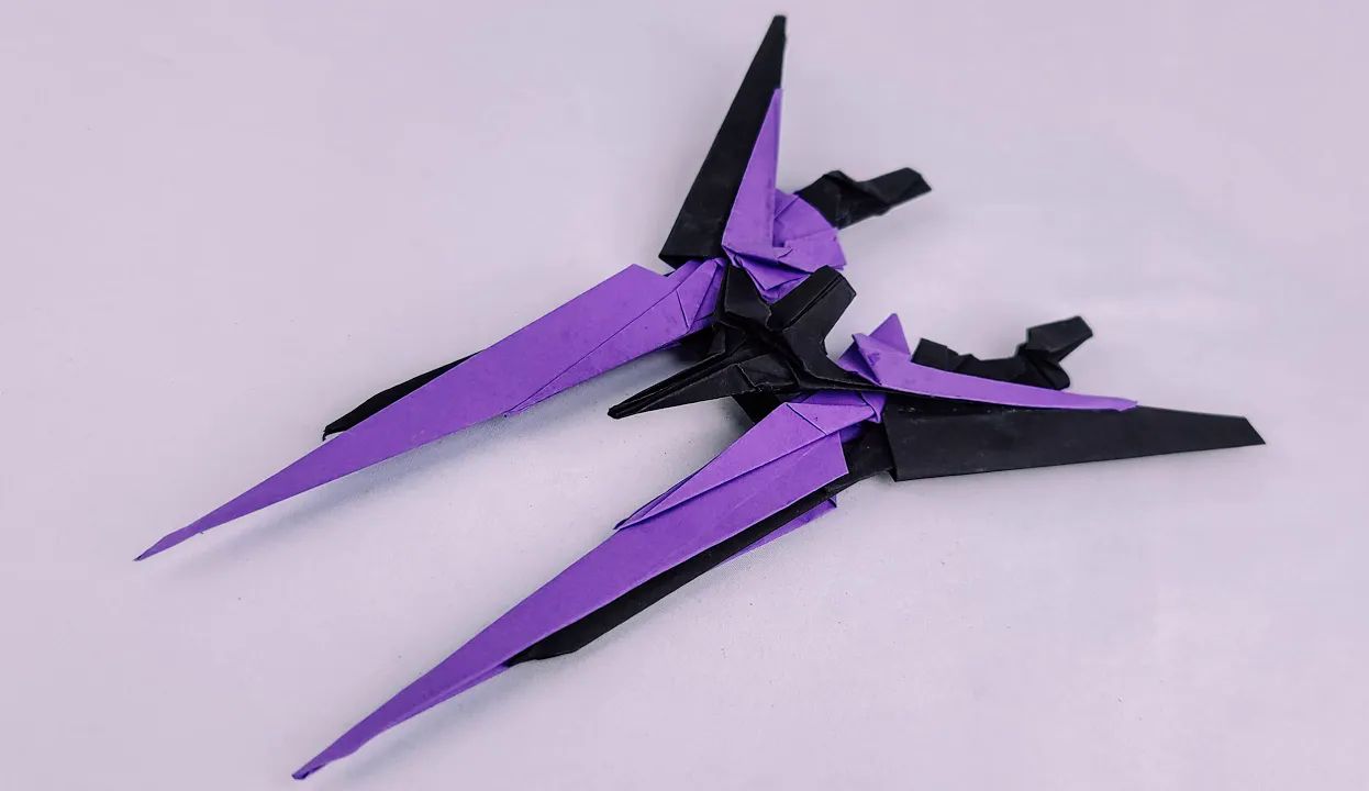 【paperbuild】机器人折纸视频199