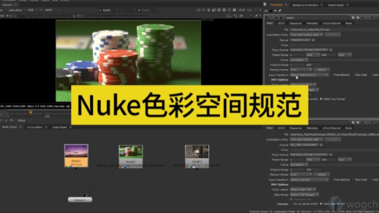 关于Nuke“色彩空间”的规范说明哔哩哔哩bilibili