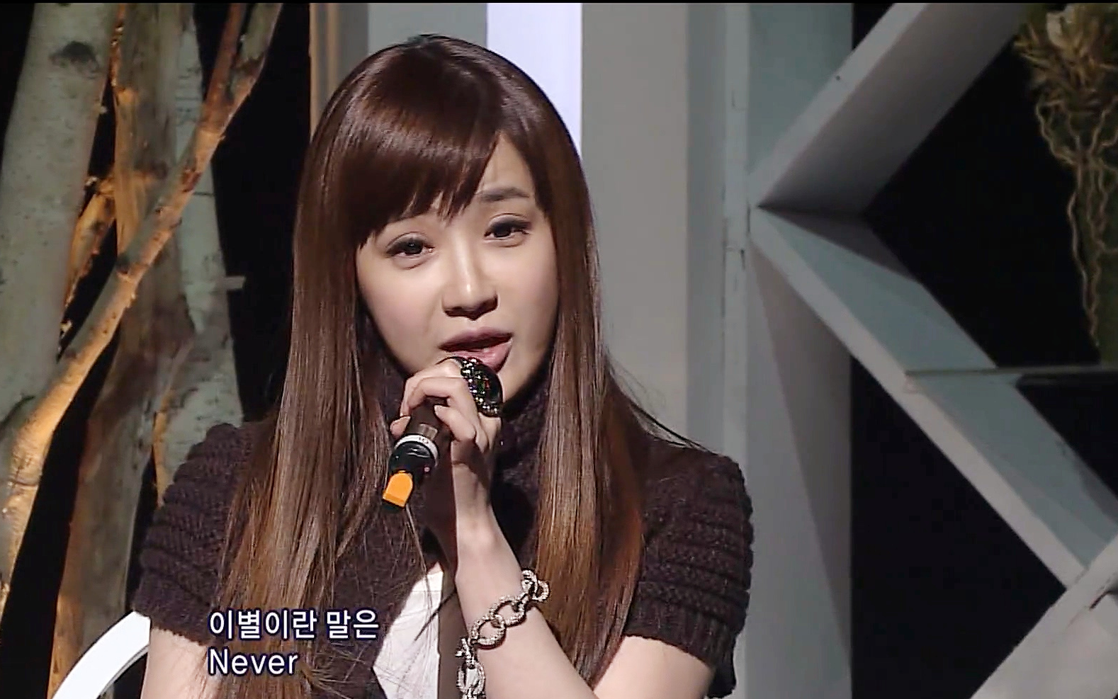 【1080p】朴春 - you and i (sbs 人气歌谣 2009年11月15日)