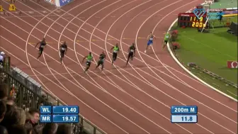 2011布鲁塞尔钻石联赛男子200米 尤罕·布雷克19.26（+0.7）官方完整版