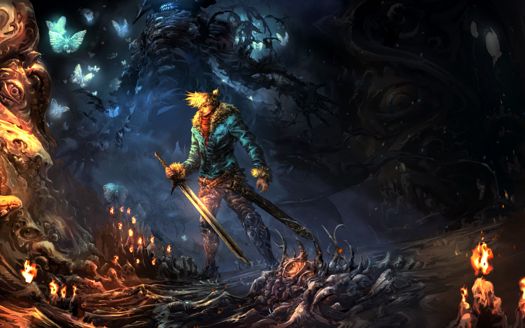 无光之地实况第一期,毛子做的游戏,狠狠的讽刺了宗教社会与愚昧无知的