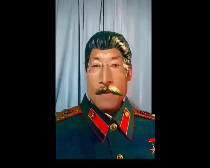 斯大林同志的正义演讲