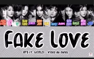 Download Video: 【防弹少年团】【（G）I-DLE】看两个团合唱fake love 吼吼听啊