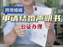 Download Video: 香港居民在内地结婚，申请结婚声明书公证