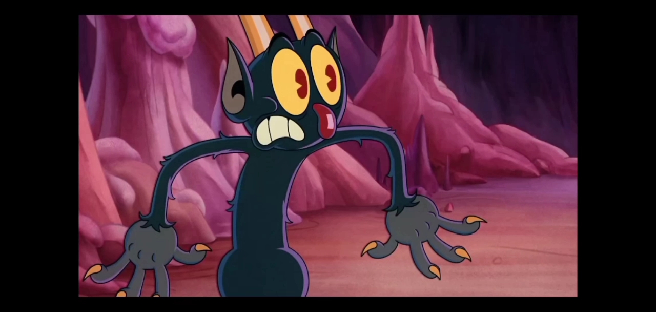 茶杯头大冒险动画第一集的恶魔配音