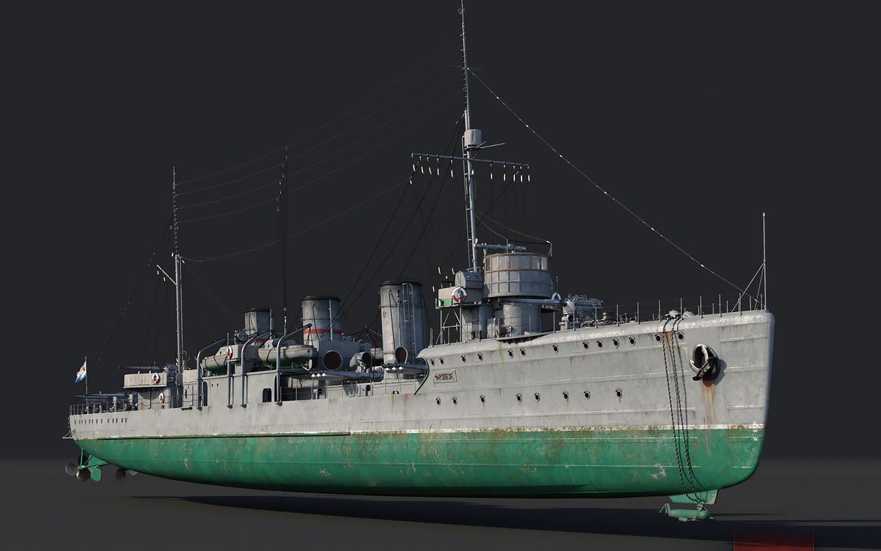 战争雷霆冷门载具:伏龙芝号驱逐舰(frunze)