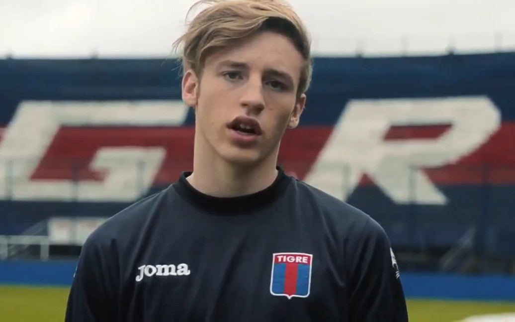 阿根廷00后门将帅哥federico gomes gerth的怼脸大片