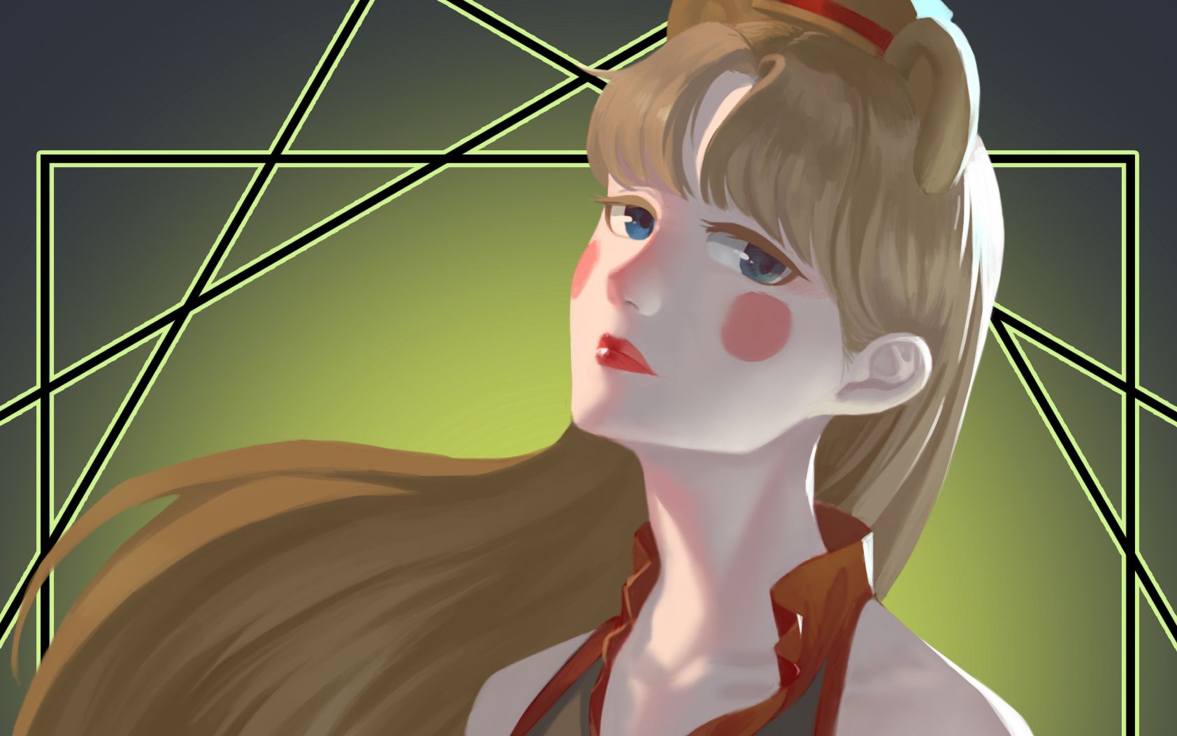 【板绘】fnaf-toy freddy女体拟人