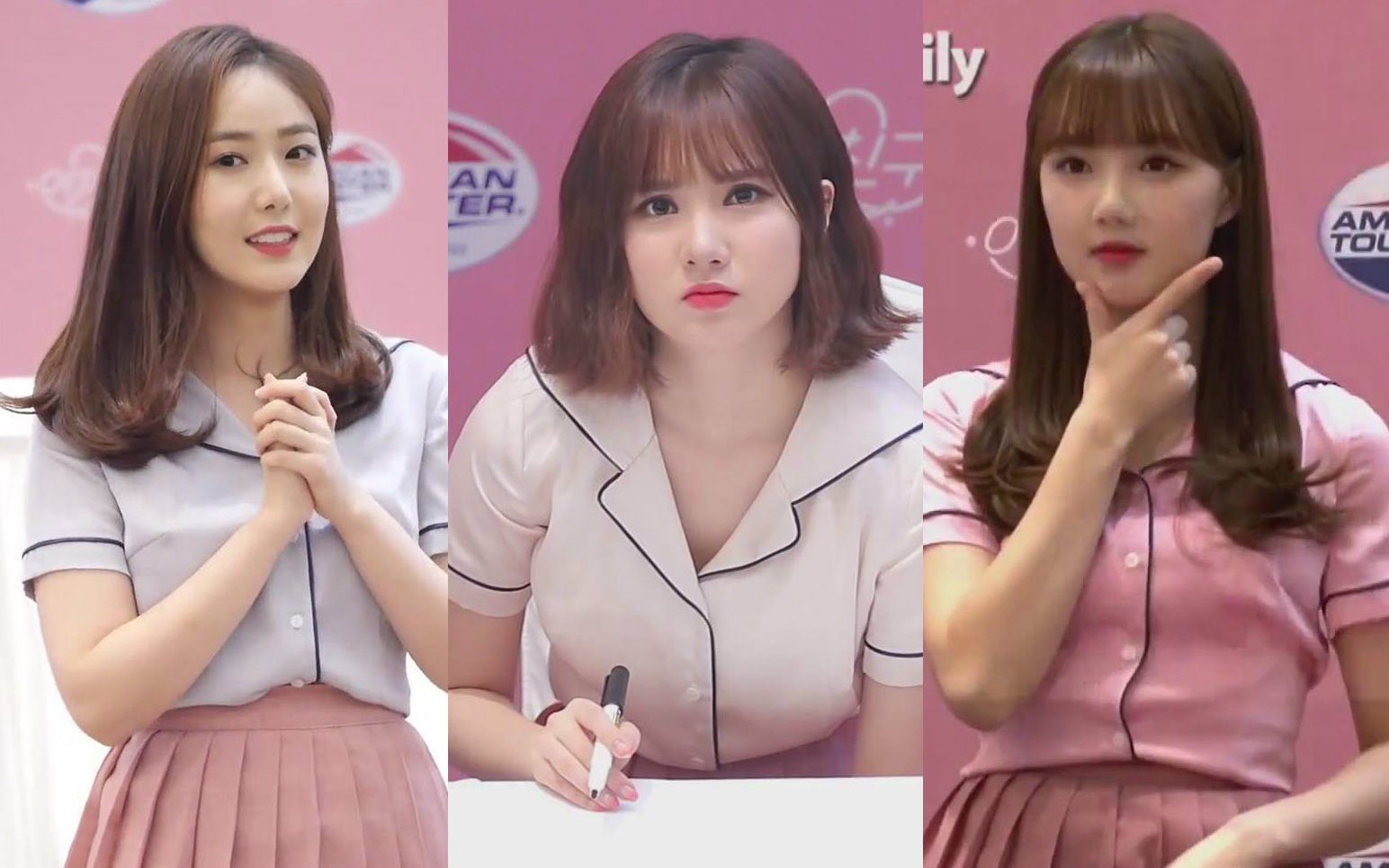 【gfriend】gfriend 代言箱包商场活动 表演 161028