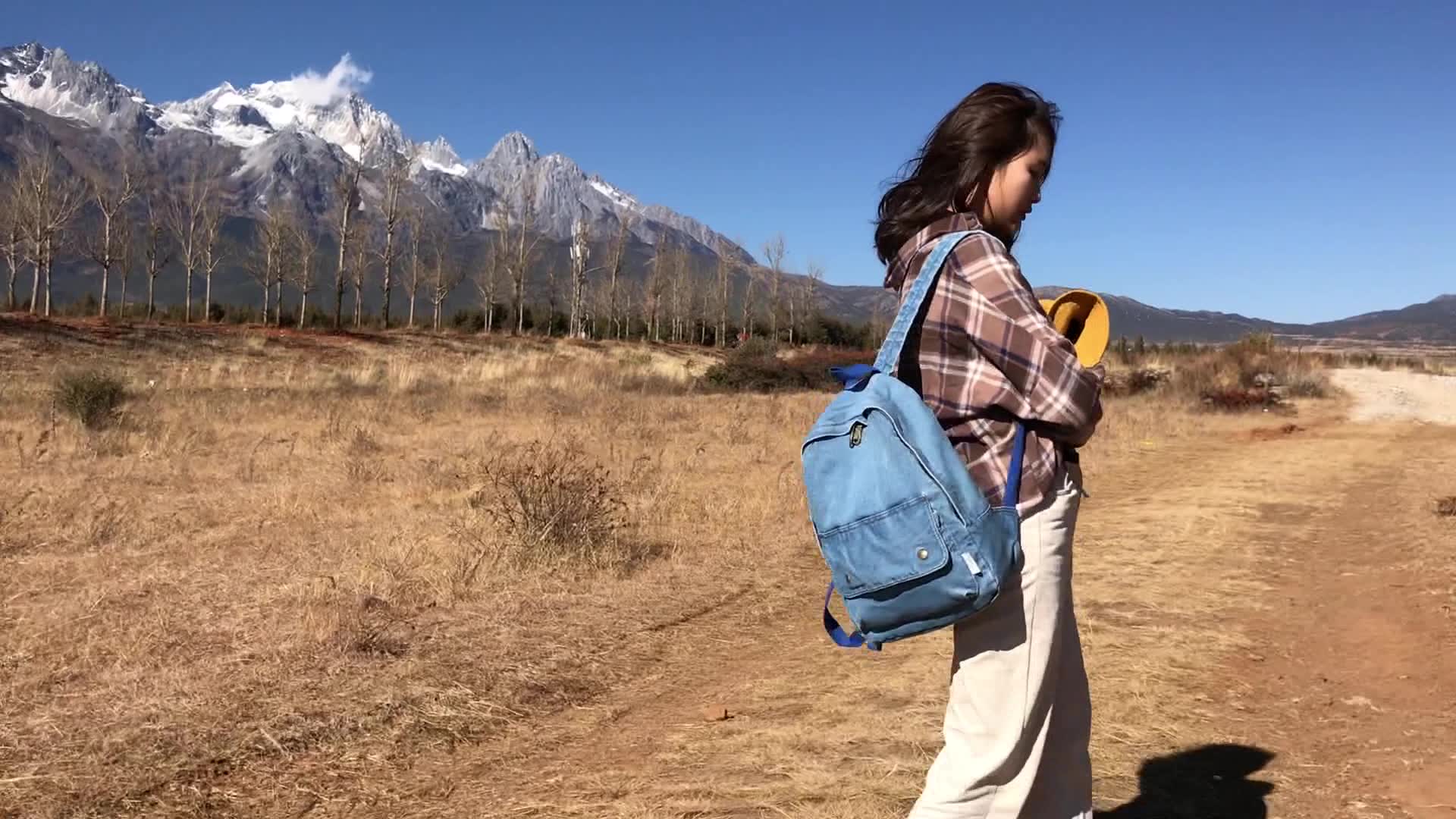 淘宝探店–适合夏季的双肩背包推荐|学生党贫民窟女孩的包包分享|放心种草包包|性价比超高的牛仔布书包包安利哔哩哔哩bilibili