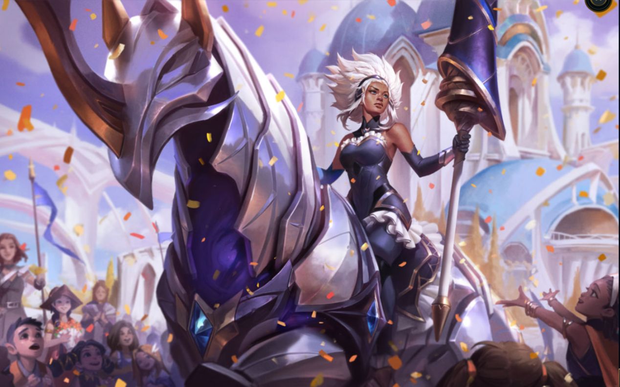 熔铁少女——芮尔   女帝系列皮肤展示(又是一个有马的英雄)