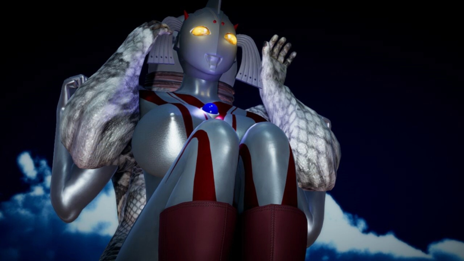 奥特之母打怪兽