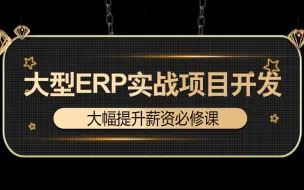 Download Video: 大型ERP实战项目开发