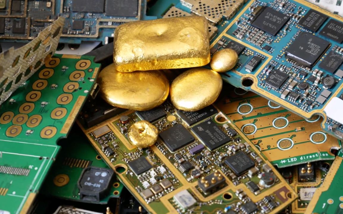一吨废旧手机可以提炼出多少黄金?答案说出来你都不敢相信!