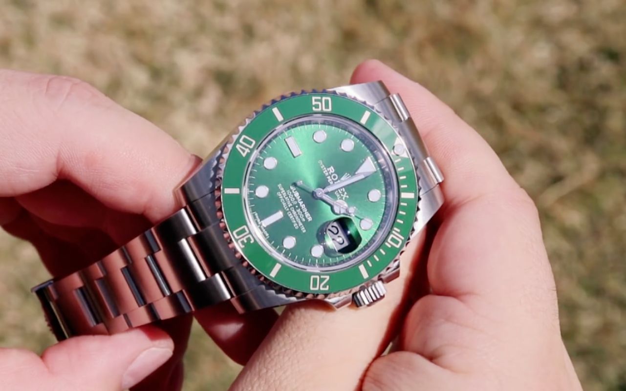 青春活力的象征充满文艺气息的俗物劳力士绿水鬼适合30岁以上男士佩戴