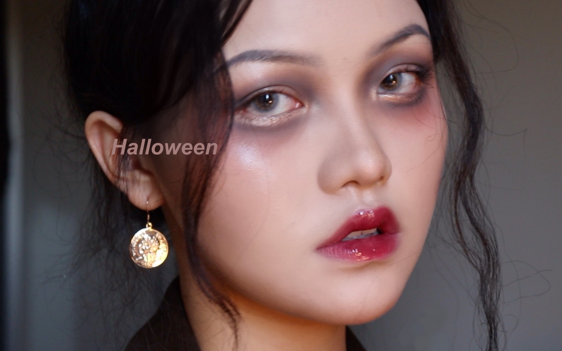 kiki. 万圣节妆容/颓废脸/lacroix秀场灵感