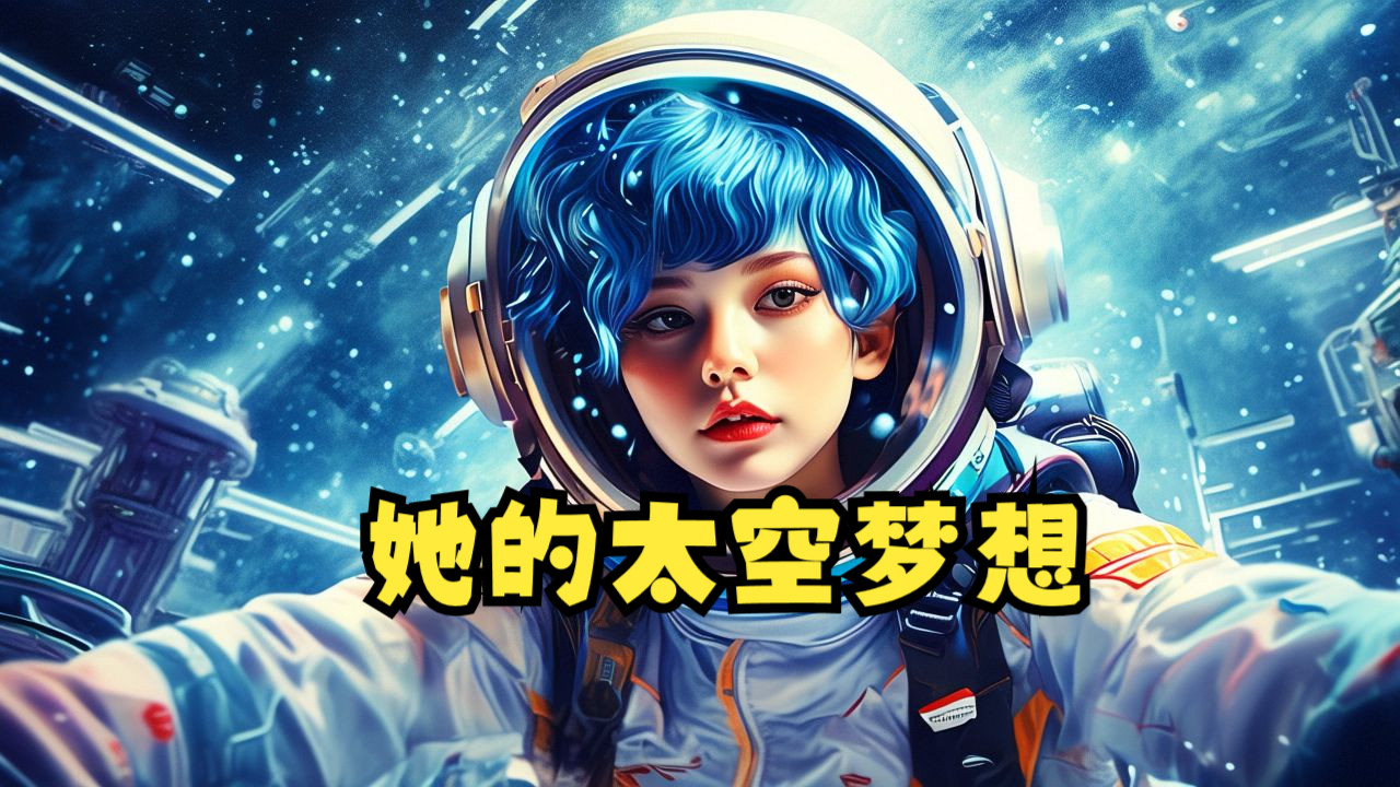 《小婷的太空梦想》【AI影像征集大赛科幻赛道】哔哩哔哩bilibili