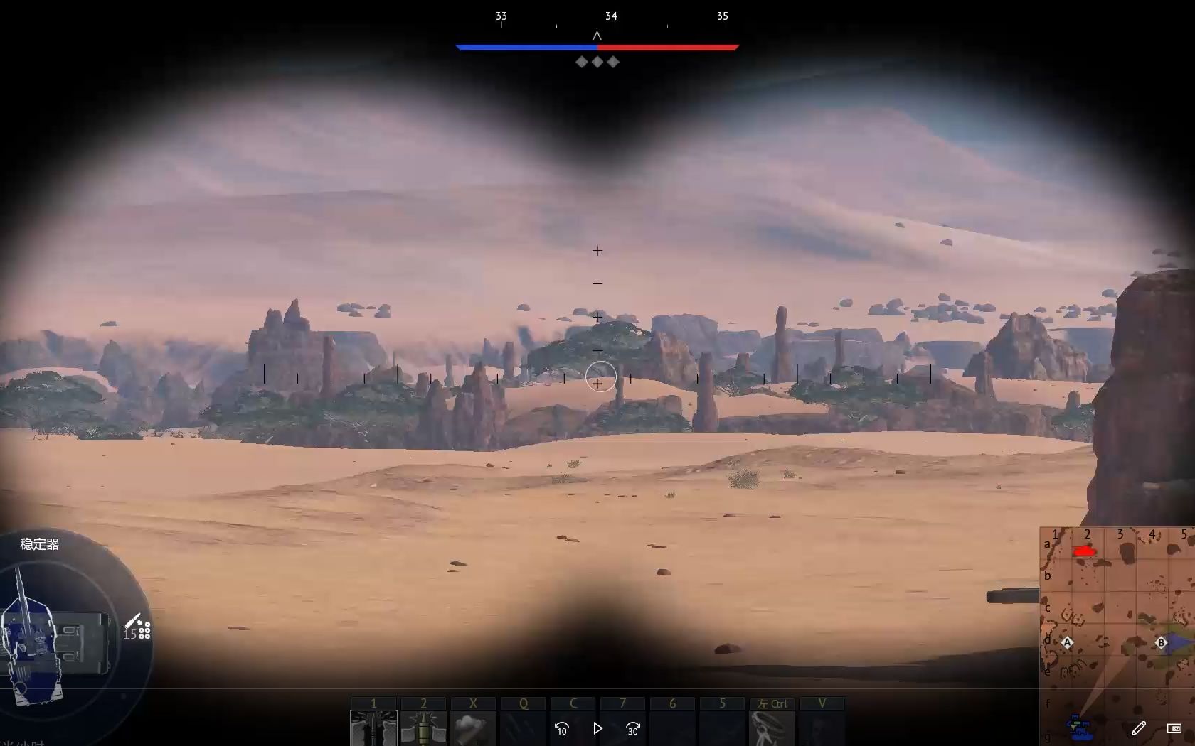 战争雷霆豹2a6豹2a5红色沙漠