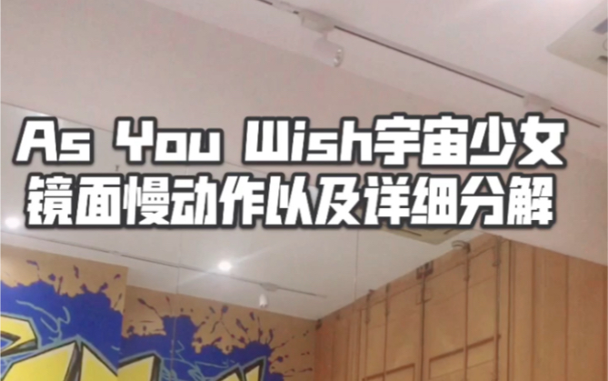 [图]【皮si】宇宙少女 - As You Wish慢速镜面以及详细分解教学