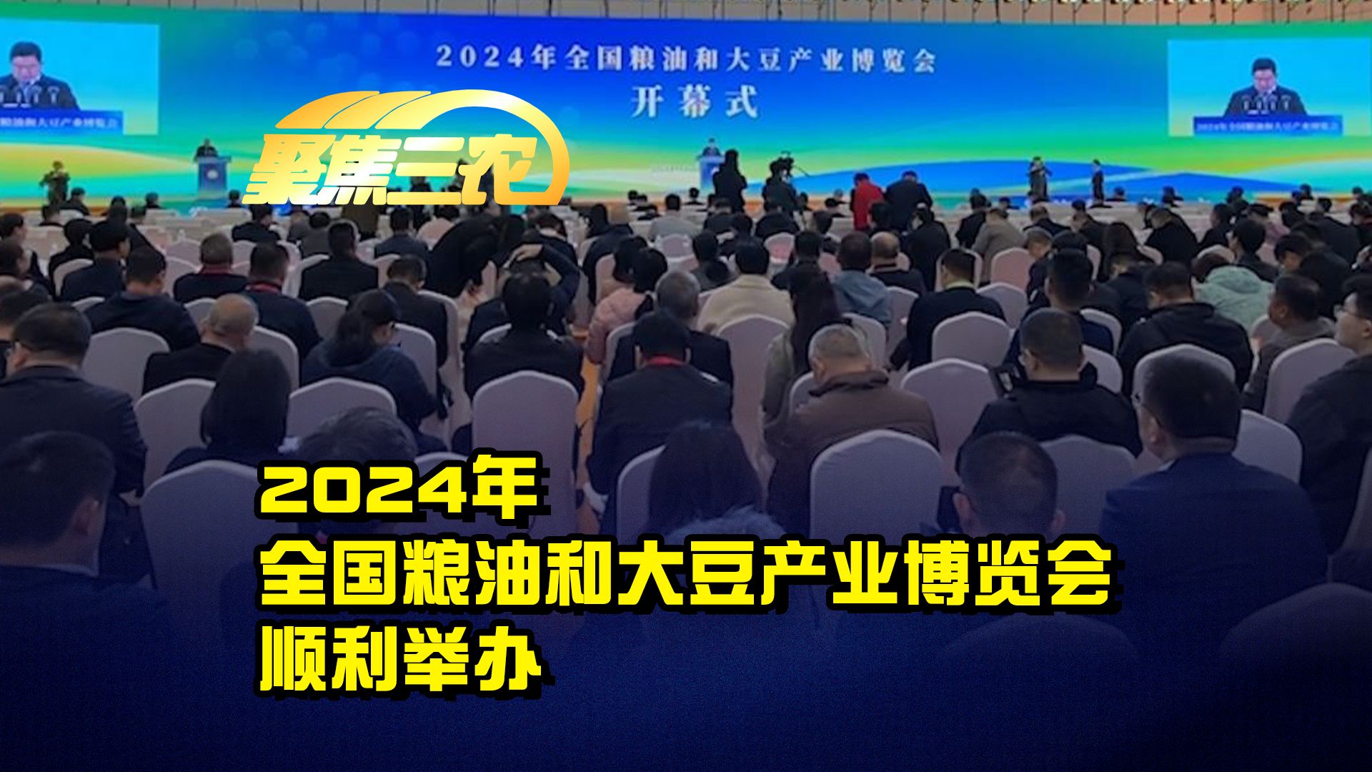 聚焦三农丨2024年全国粮油和大豆产业博览会顺利举办哔哩哔哩bilibili